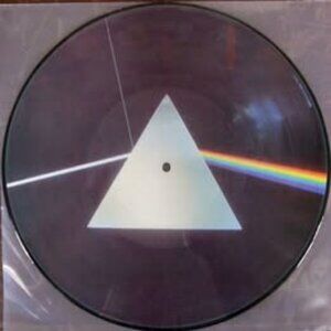 PINK FLOYD Dark Side Of The Moon LP Pic Disc NEW RARE UK Import